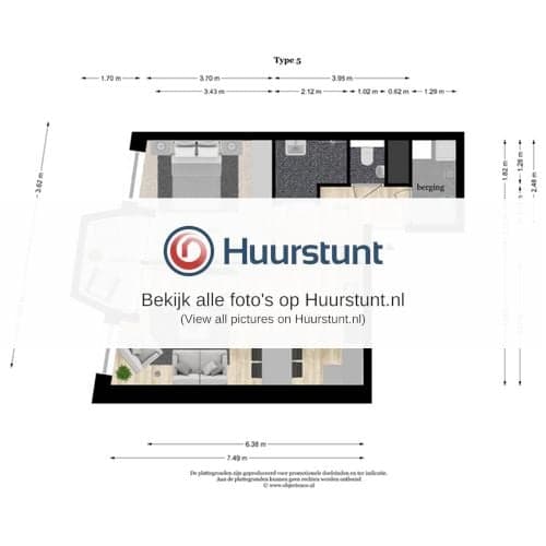 Appartement te huur in Bilthoven — foto 1