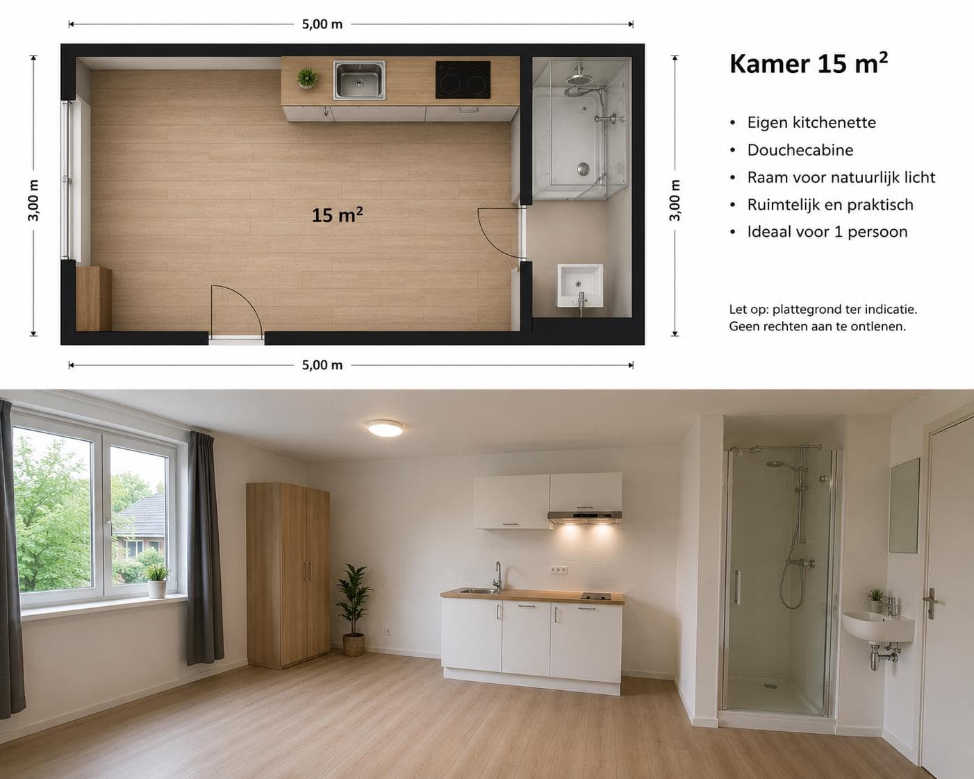 Kamer in Helmond